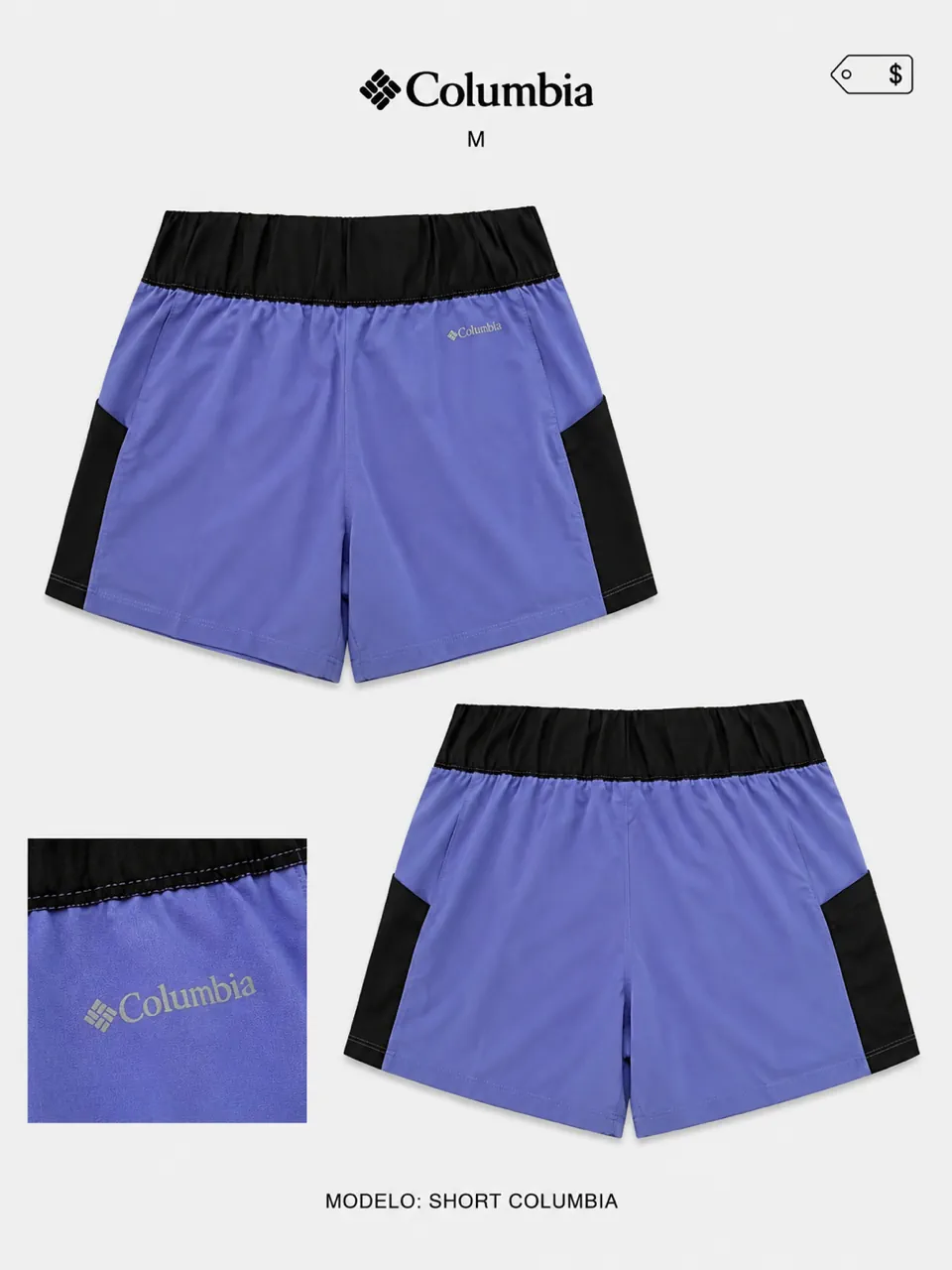 Short Columbia · Talle M
