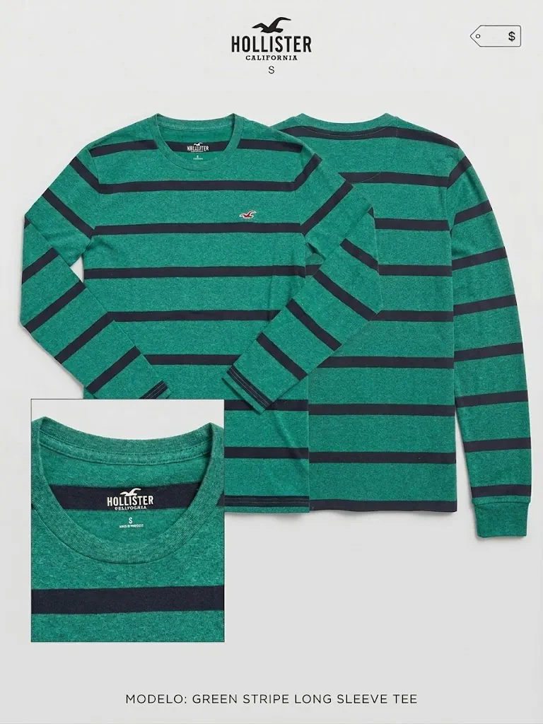 Remera Hollister · Talle S