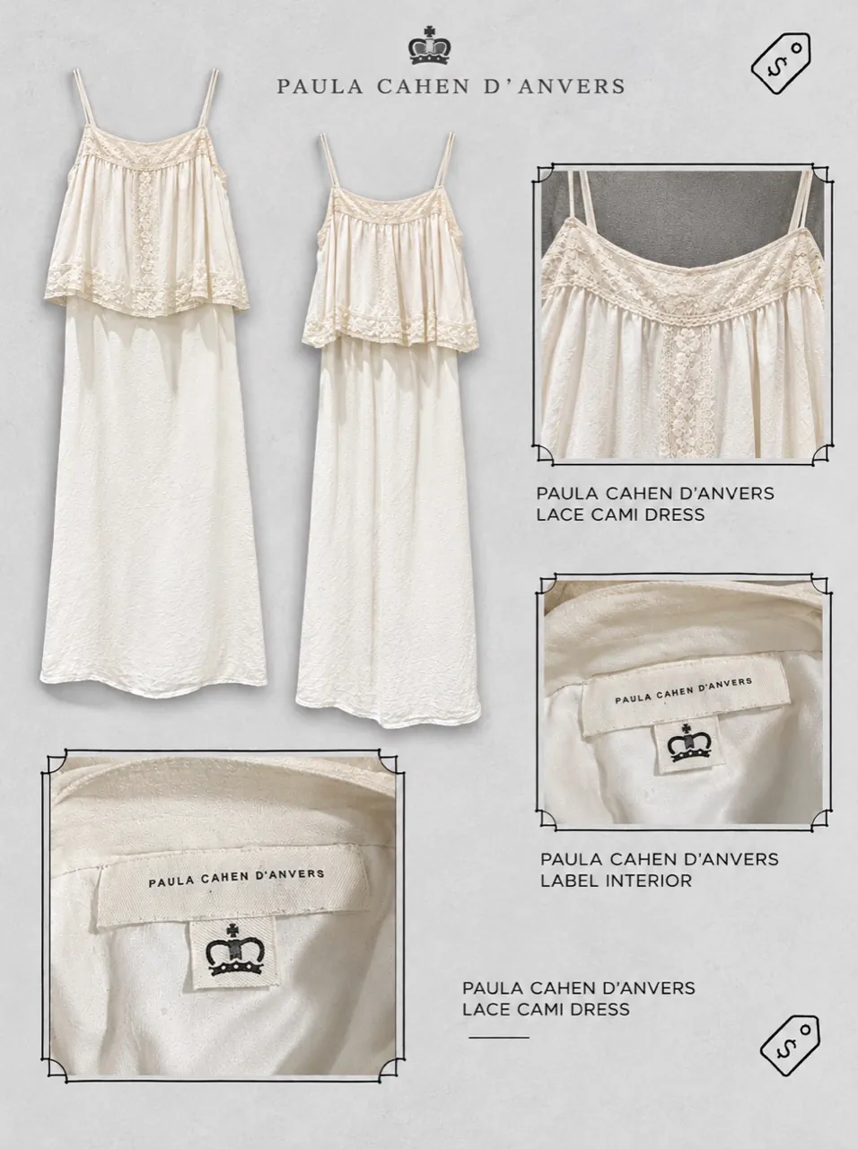 Vestido Paula Cahen D'Anvers · Talle 1
