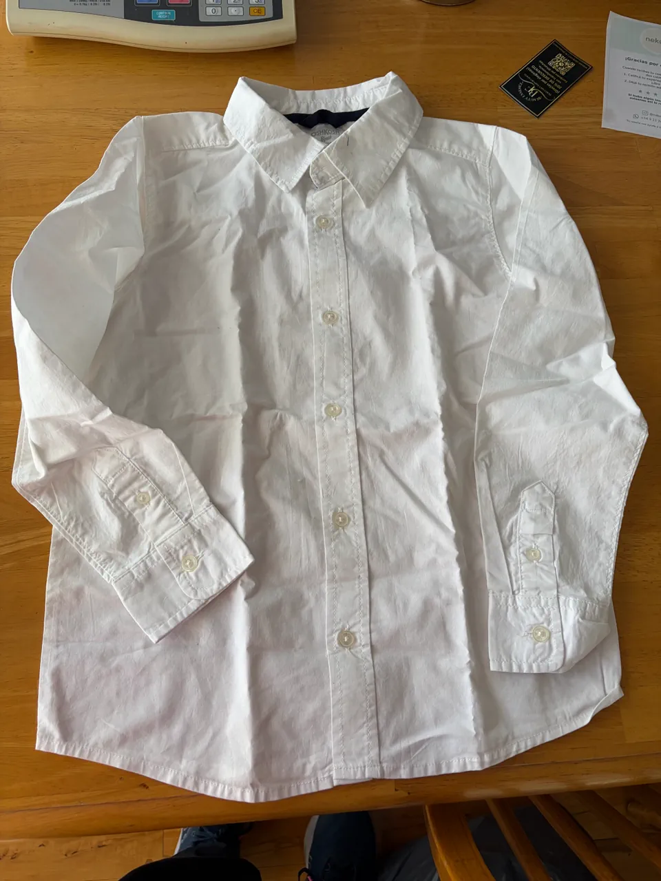 Camisa manga larga Oshkosh · Talle 10 años / 140 cm