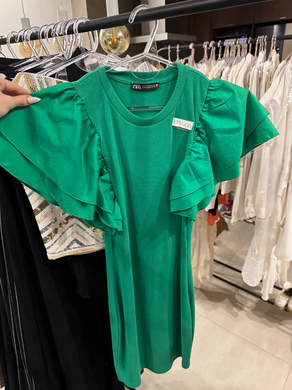 Vestido Zara · Talle M