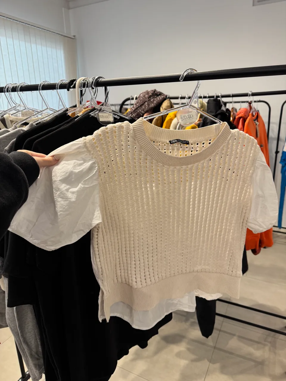 Blusa Zara · Talle S