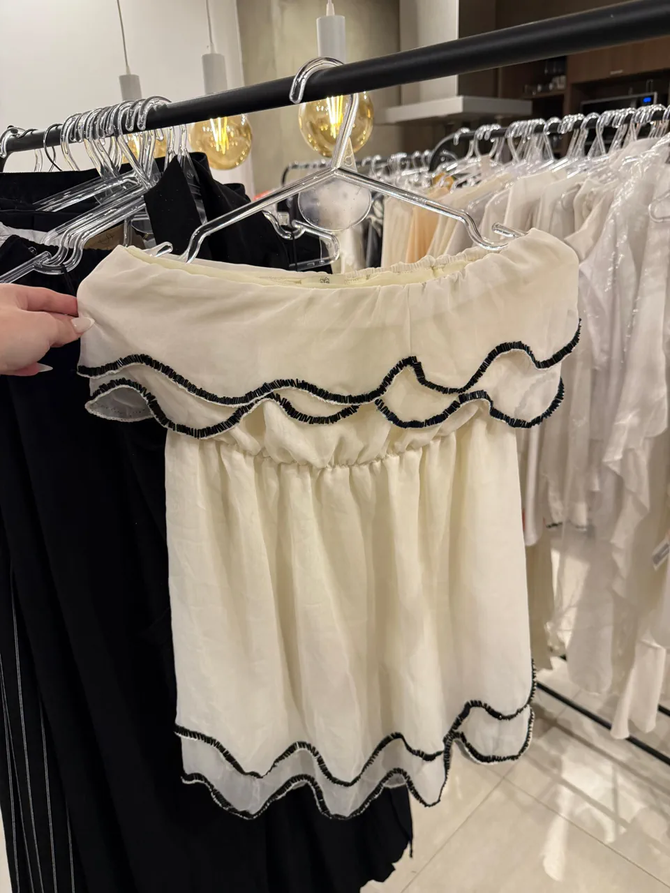 Blusa Alta costura · Talle M