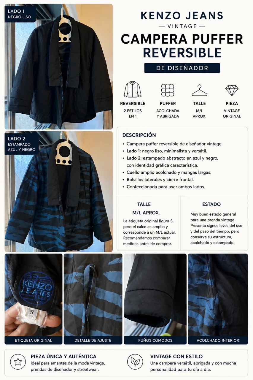 Campera Kenzo - imagen 1