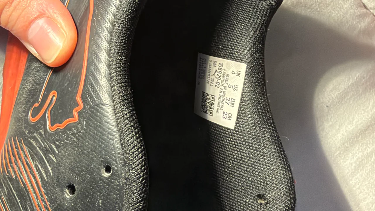 Puma · Talle AR 37