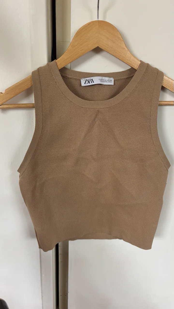 Musculosa Zara · Talle M