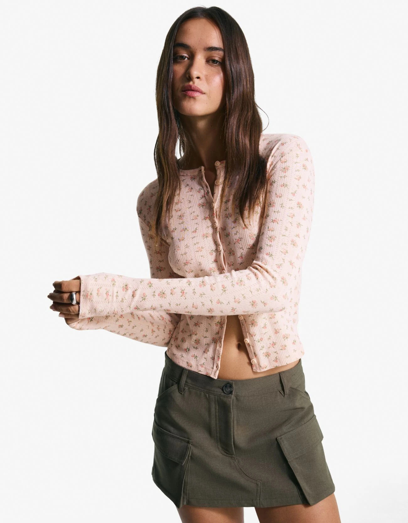 Remera Bershka · Talle S
