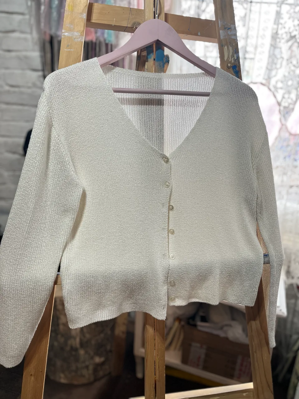 Cardigan Sin marca 🩷 - imagen 1
