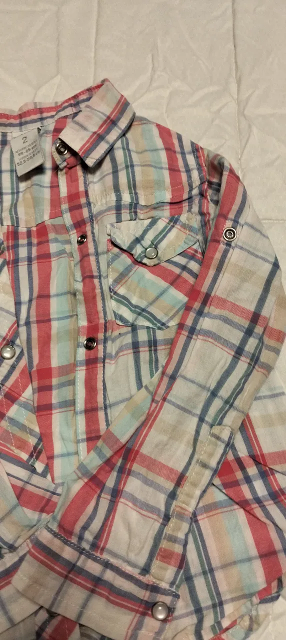 Camisa manga larga CHEEKY · Talle 18–24 meses / 86 cm