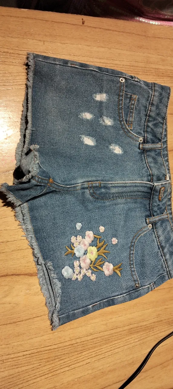Short de jean Zara Kids · Talle 13 años / 158 cm