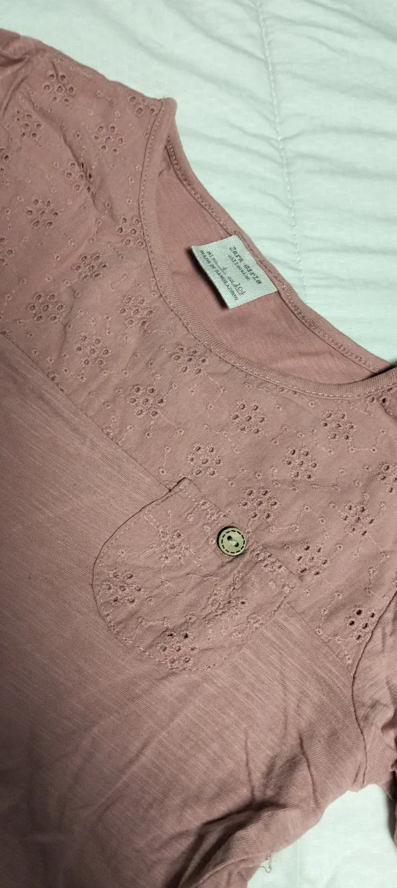 Camisa manga larga Zara · Talle 4 años / 104 cm