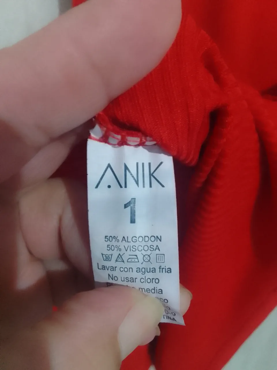 Musculosa Anik · Talle 1
