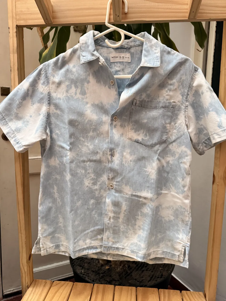 Camisa manga corta Lefties · Talle 12 años / 152 cm