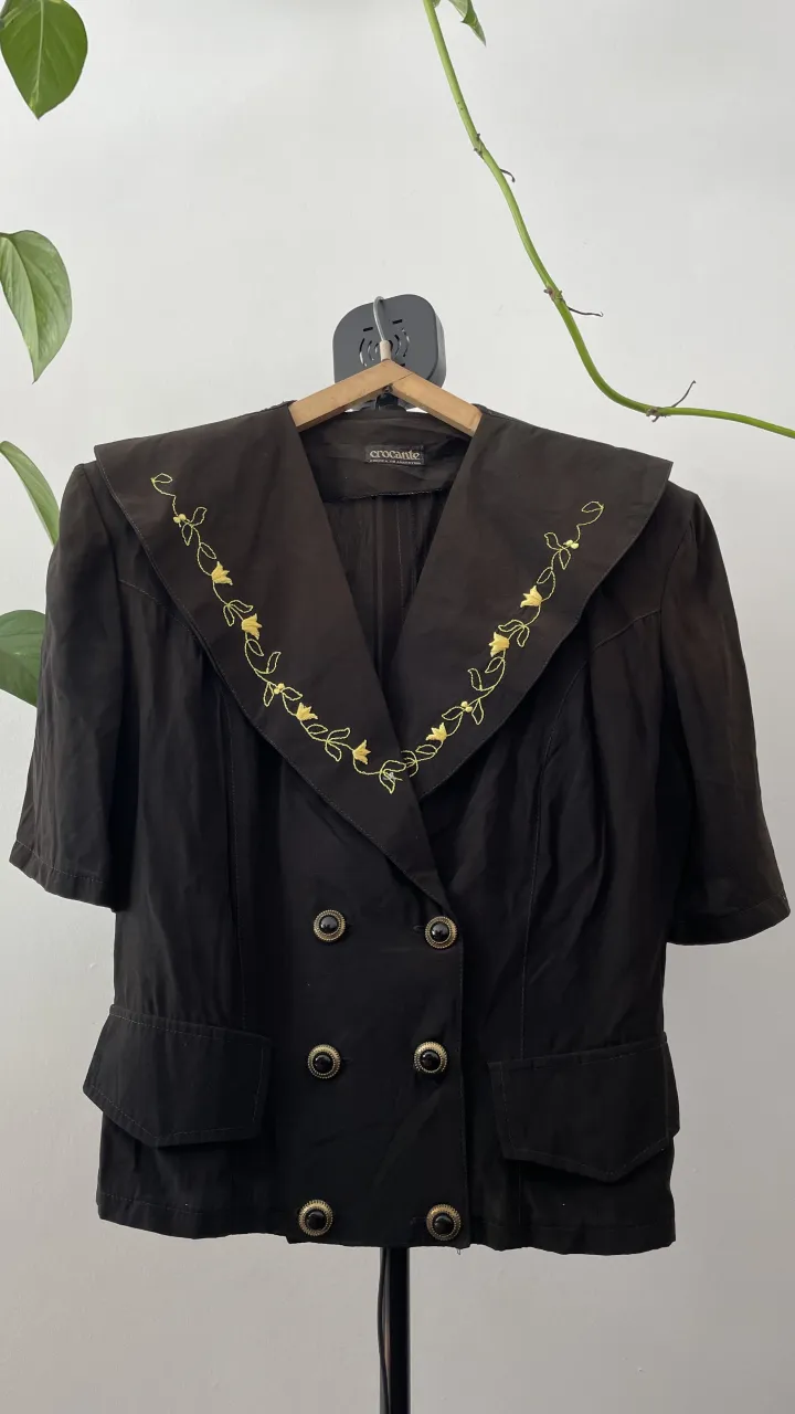 Blazer Crocante · Talle 2