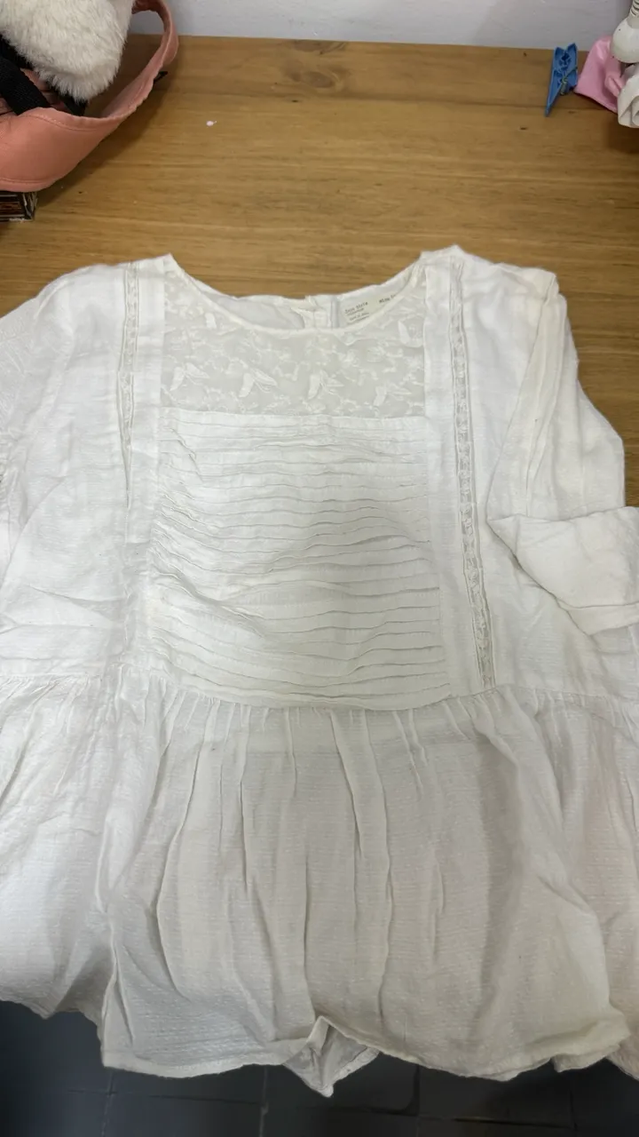 Camisa manga larga Zara · Talle 14 años / 164 cm
