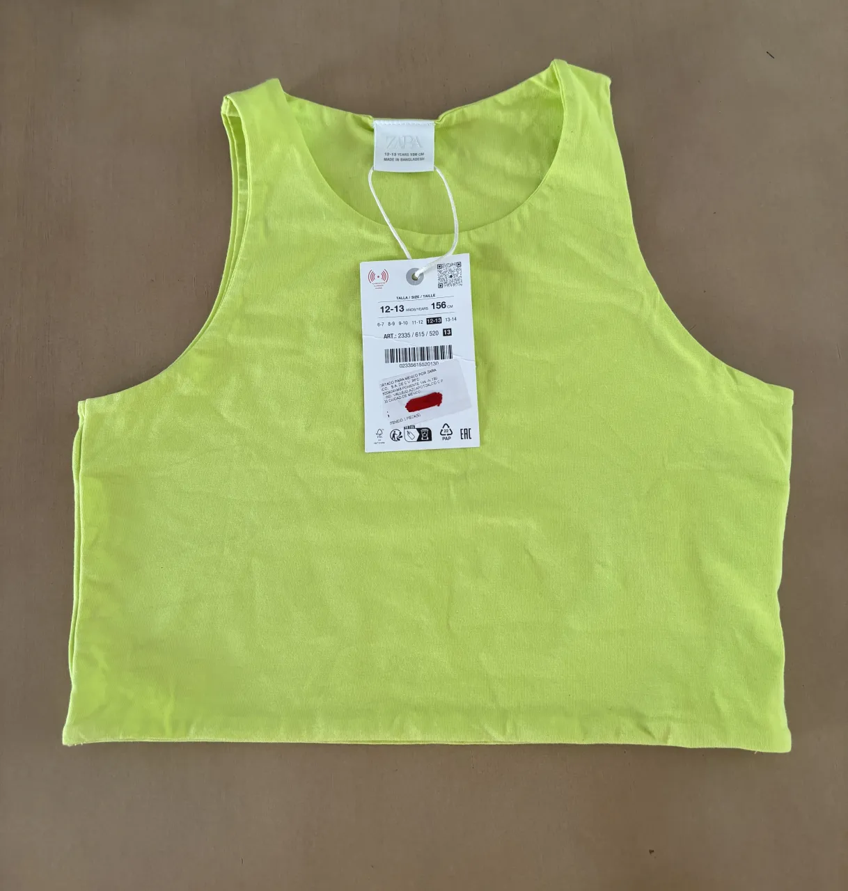 Remera Zara · Talle 12 años / 152 cm
