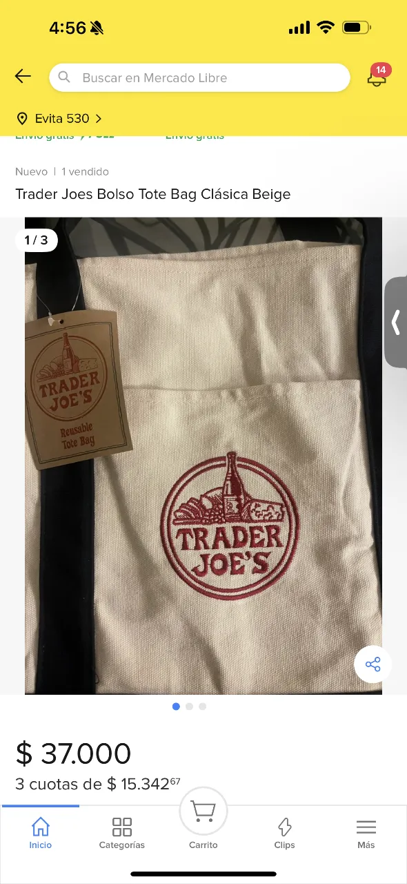 Bolso Trader joe