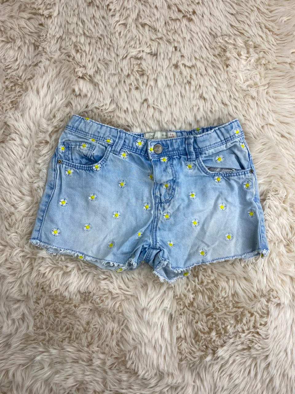 Short de jean Zara · Talle 18–24 meses / 86 cm