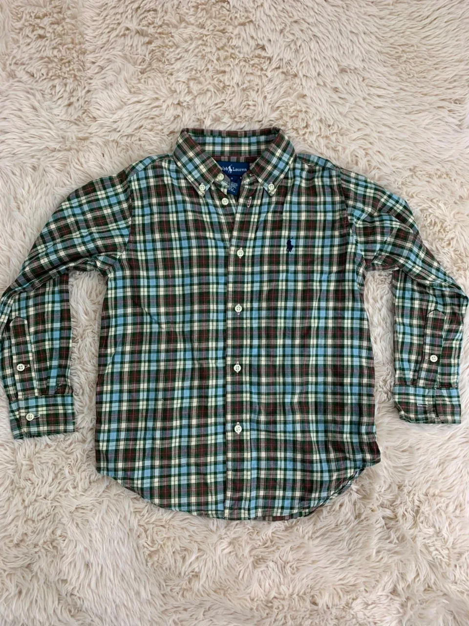 Camisa manga larga Polo Ralph Lauren · Talle 6 años / 116 cm