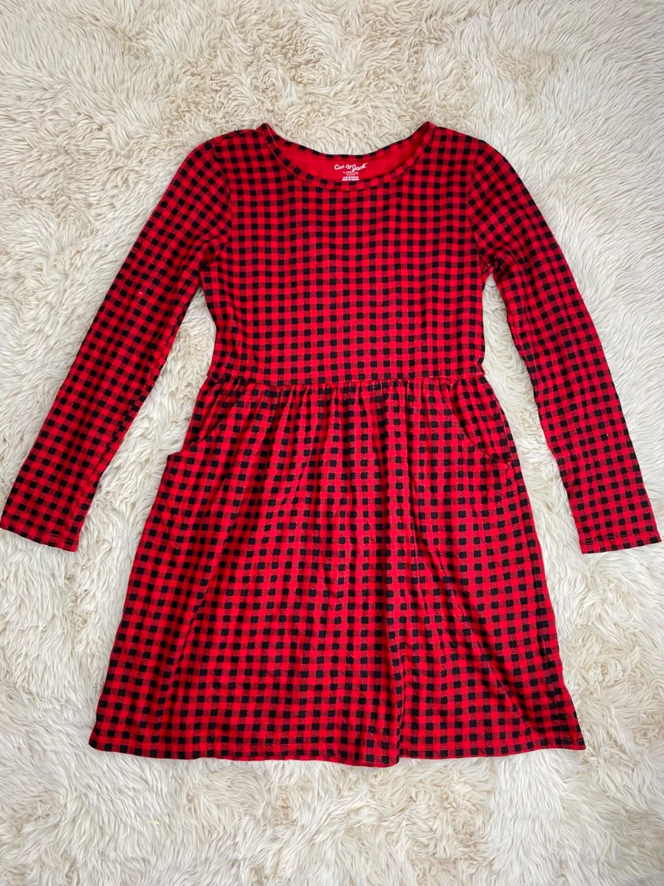 Vestido corto Cat & Jack · Talle 10 años / 140 cm