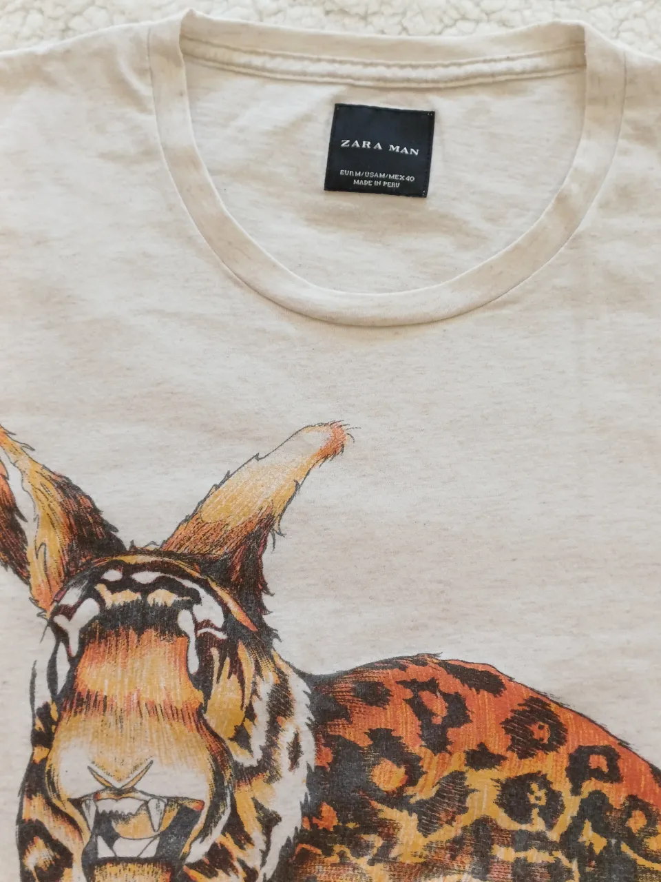 Remera Zara Man · Talle M