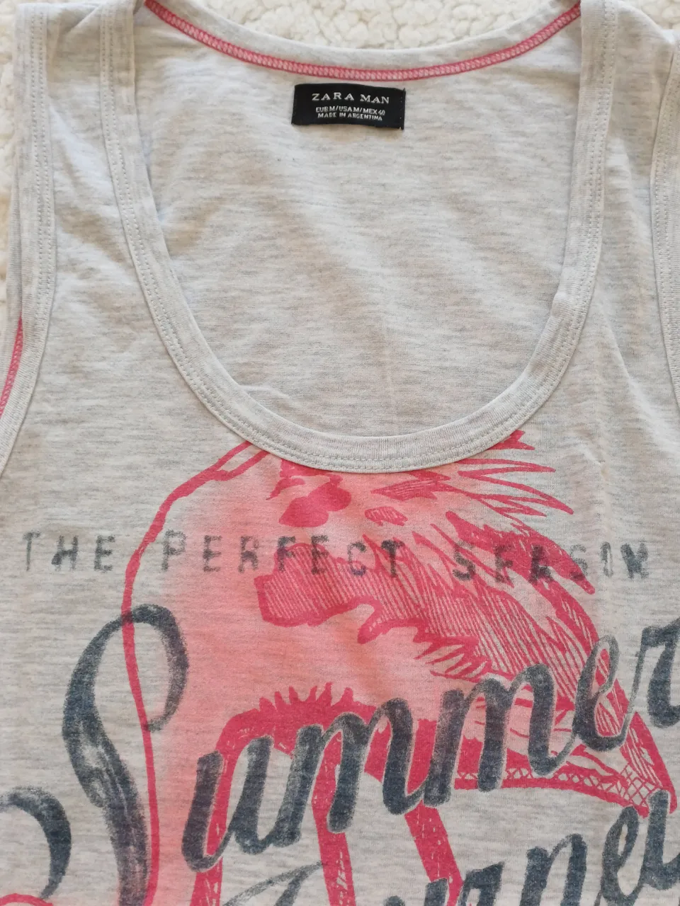 Musculosa Zara Man · Talle M