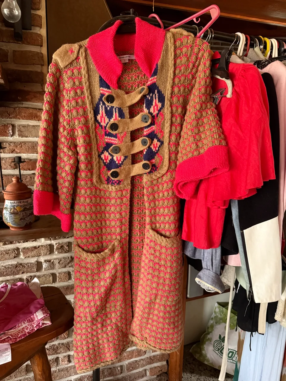 Cardigan Jazmín Chebar - imagen 1