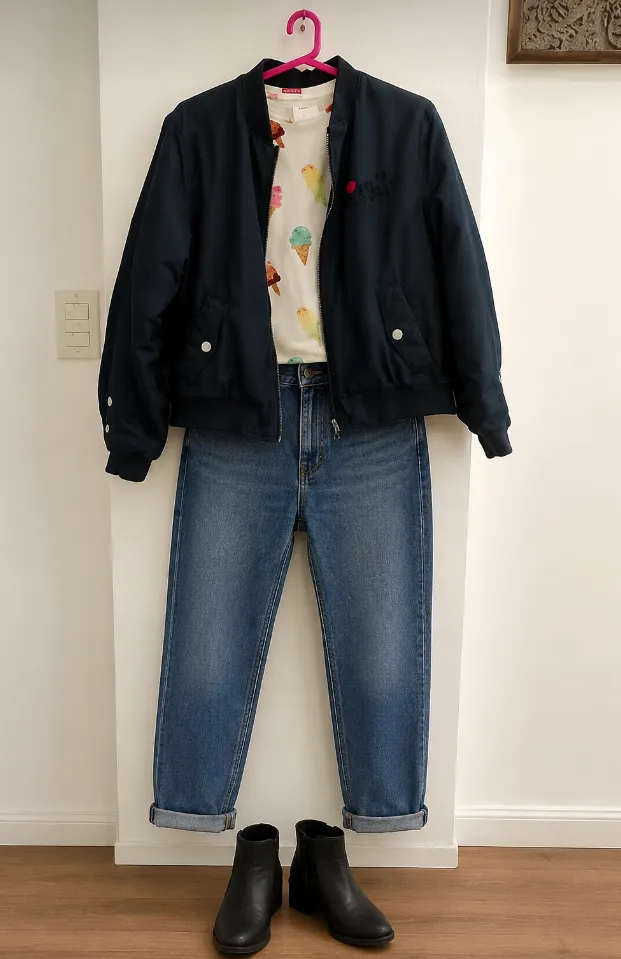 Campera bomber Zara · Talle 8 años / 128 cm