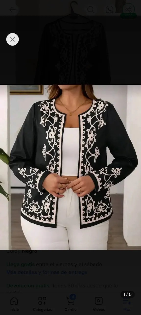 Campera Shein - imagen 1