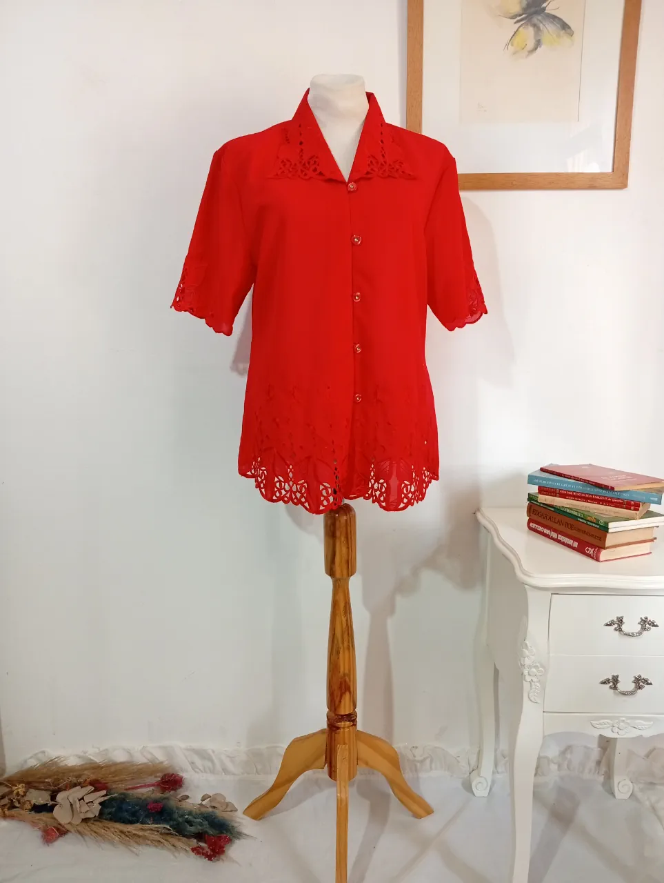 Blusa Vintage · Talle M
