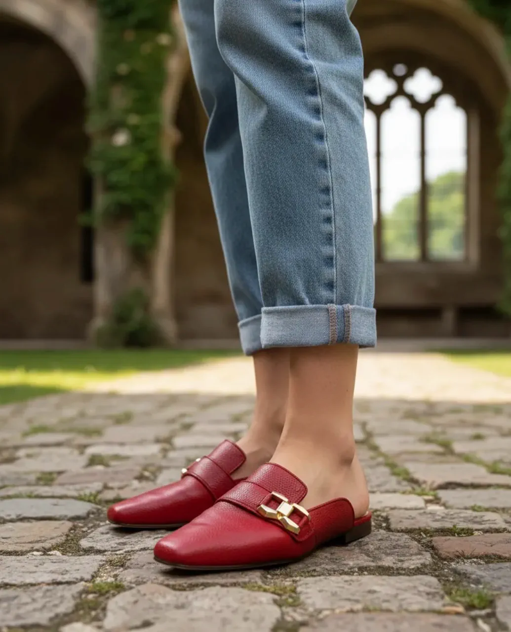 Zapatos Greta flora - imagen 1