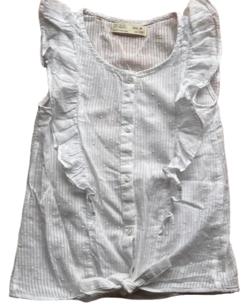 Camisa sin mangas Zara · Talle 8 años / 128 cm