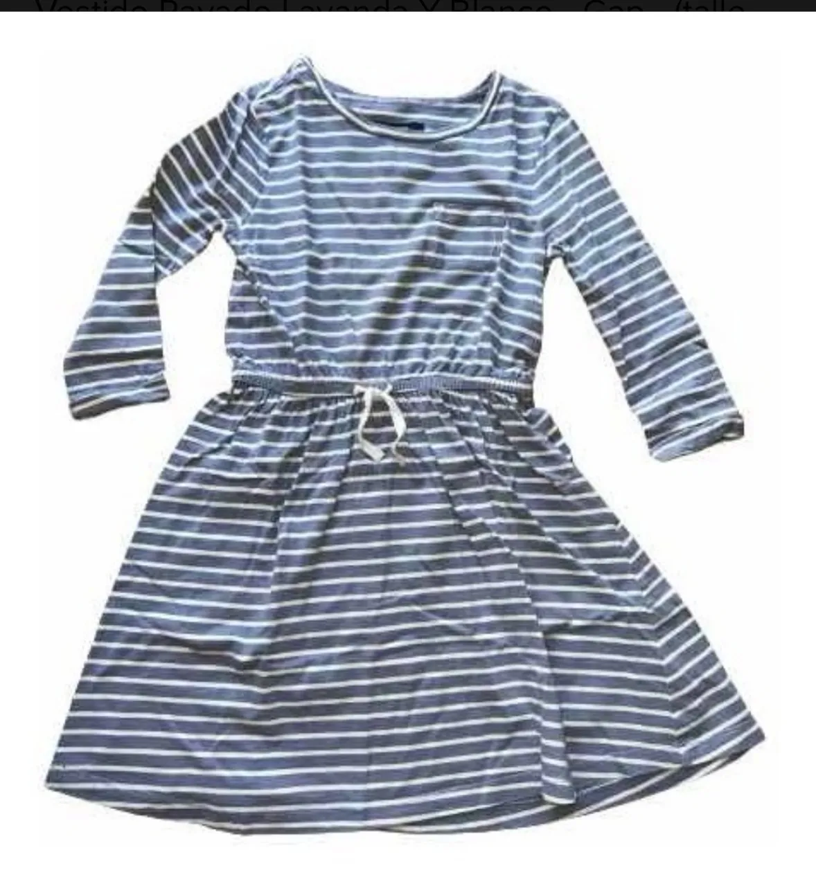 Vestido corto GAP · Talle 8 años / 128 cm