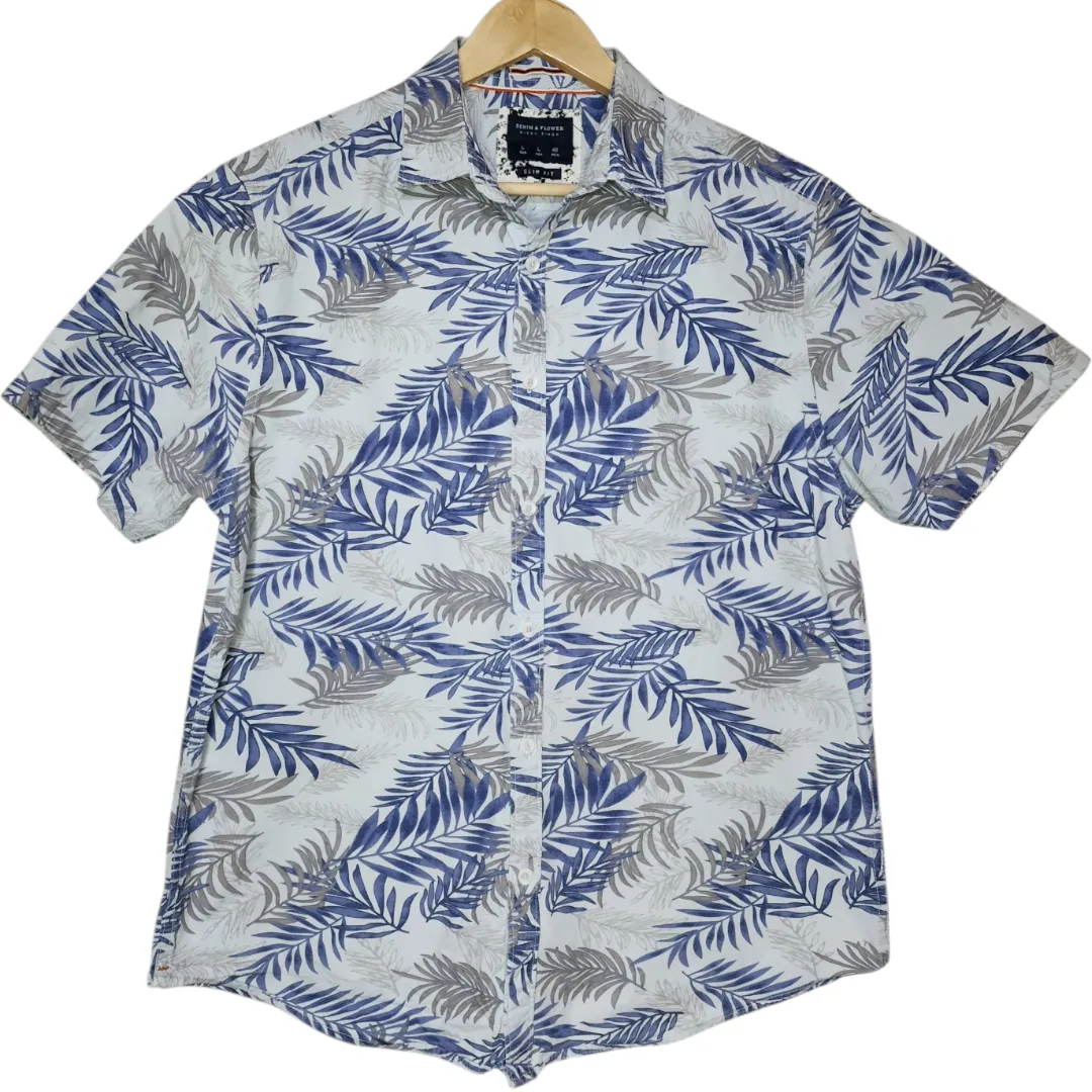 Camisa Denim & flowers - imagen 1