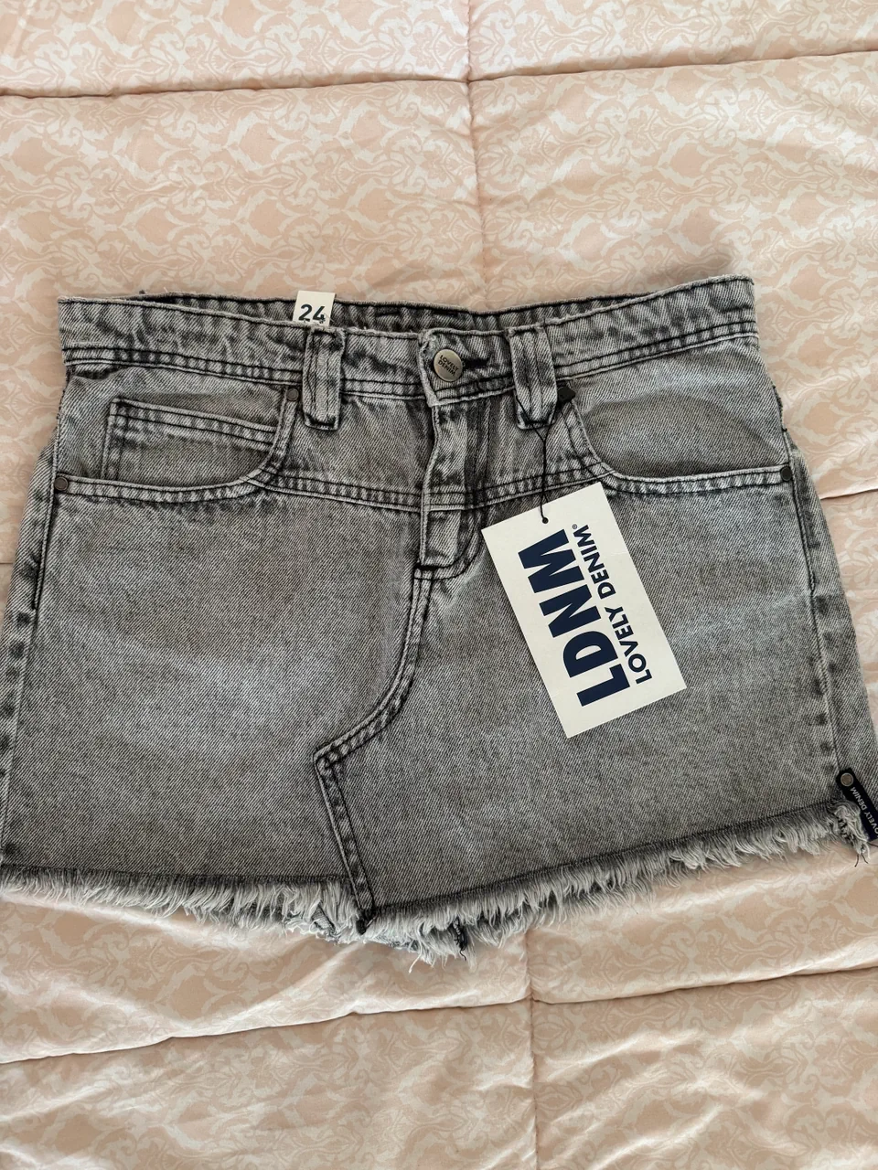 Minifalda Lovely Denim · Talle US 24