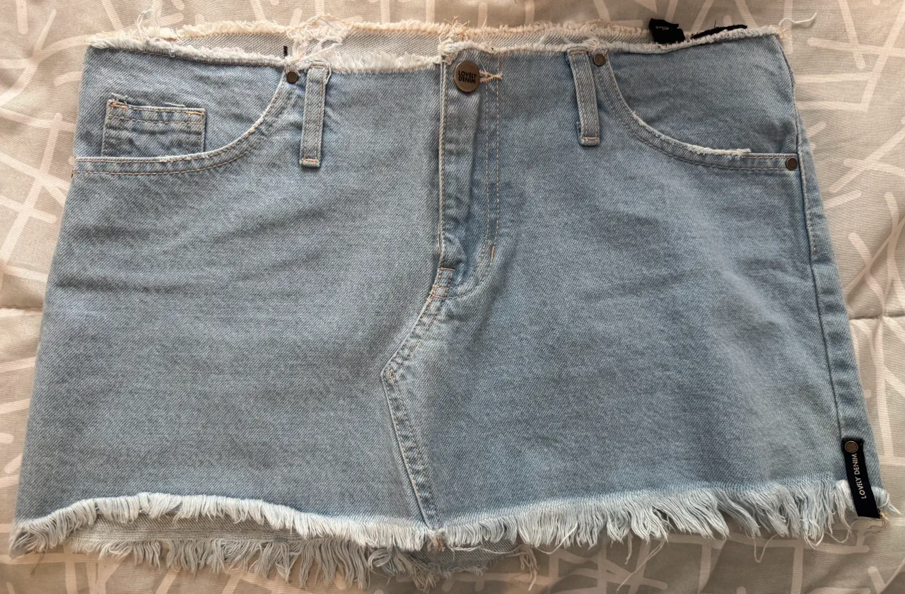 Pollera Lovely Denim - imagen 1