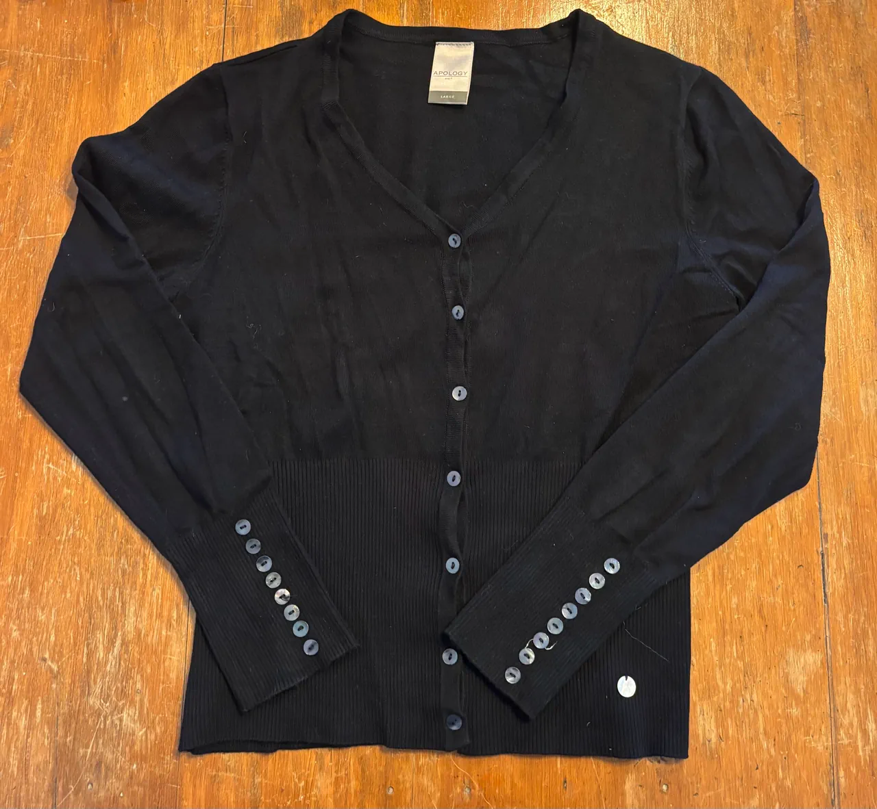 Cardigan APOLOGY · Talle L