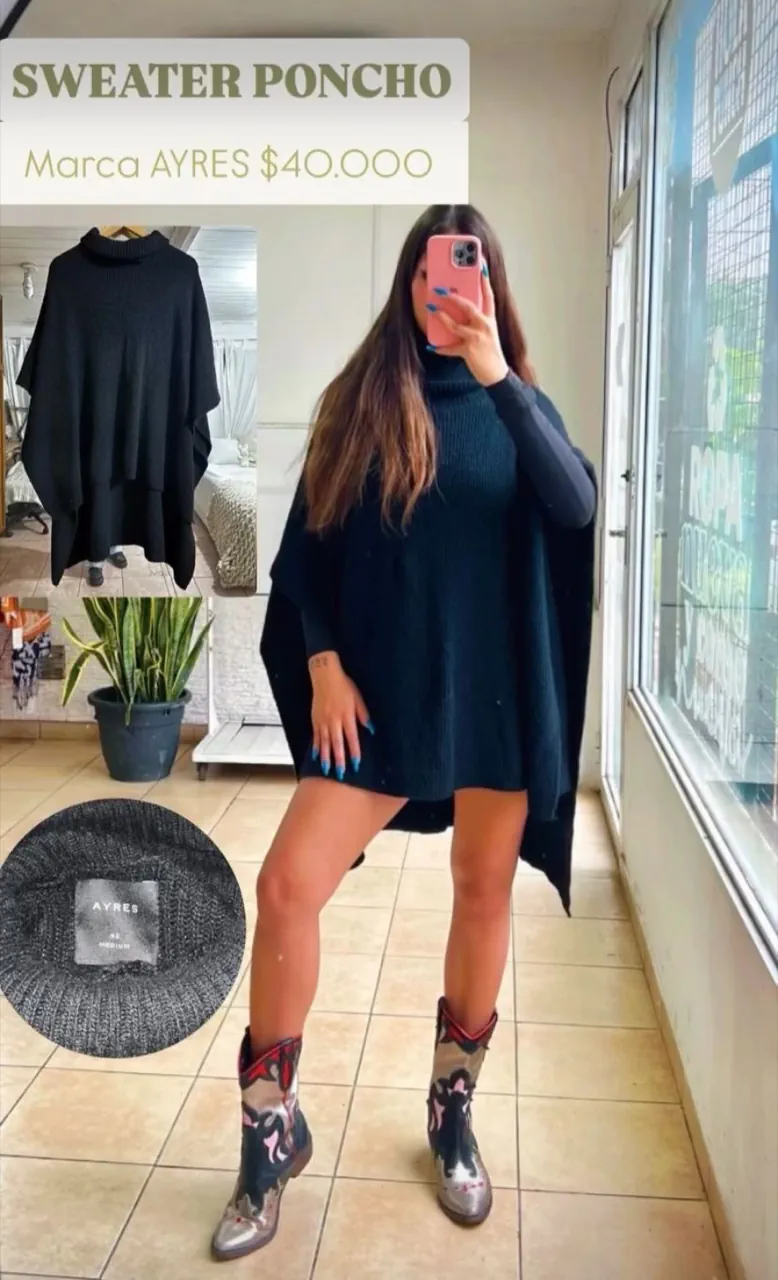 Poncho Ayres · Talle único