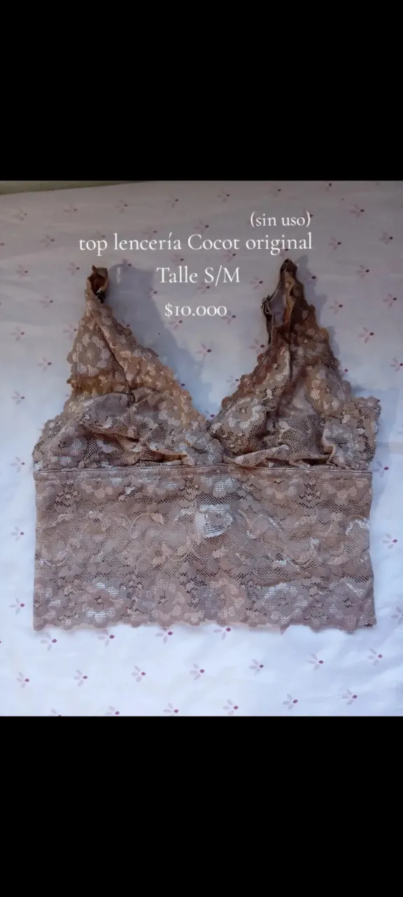 Top Cocot · Talle S