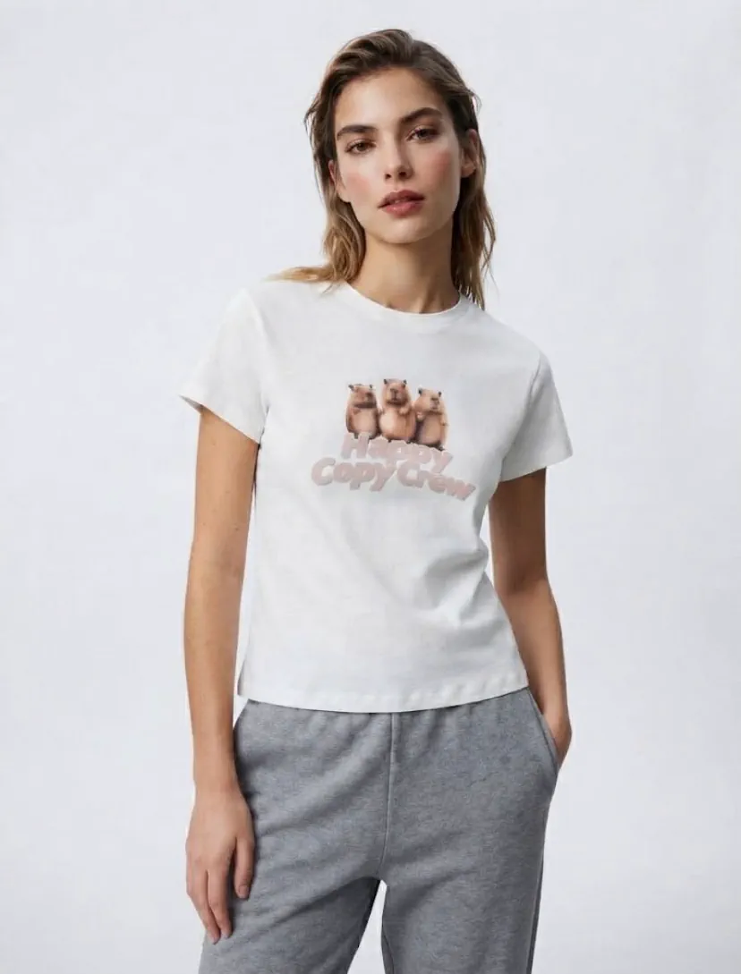Remera Bershka - imagen 1