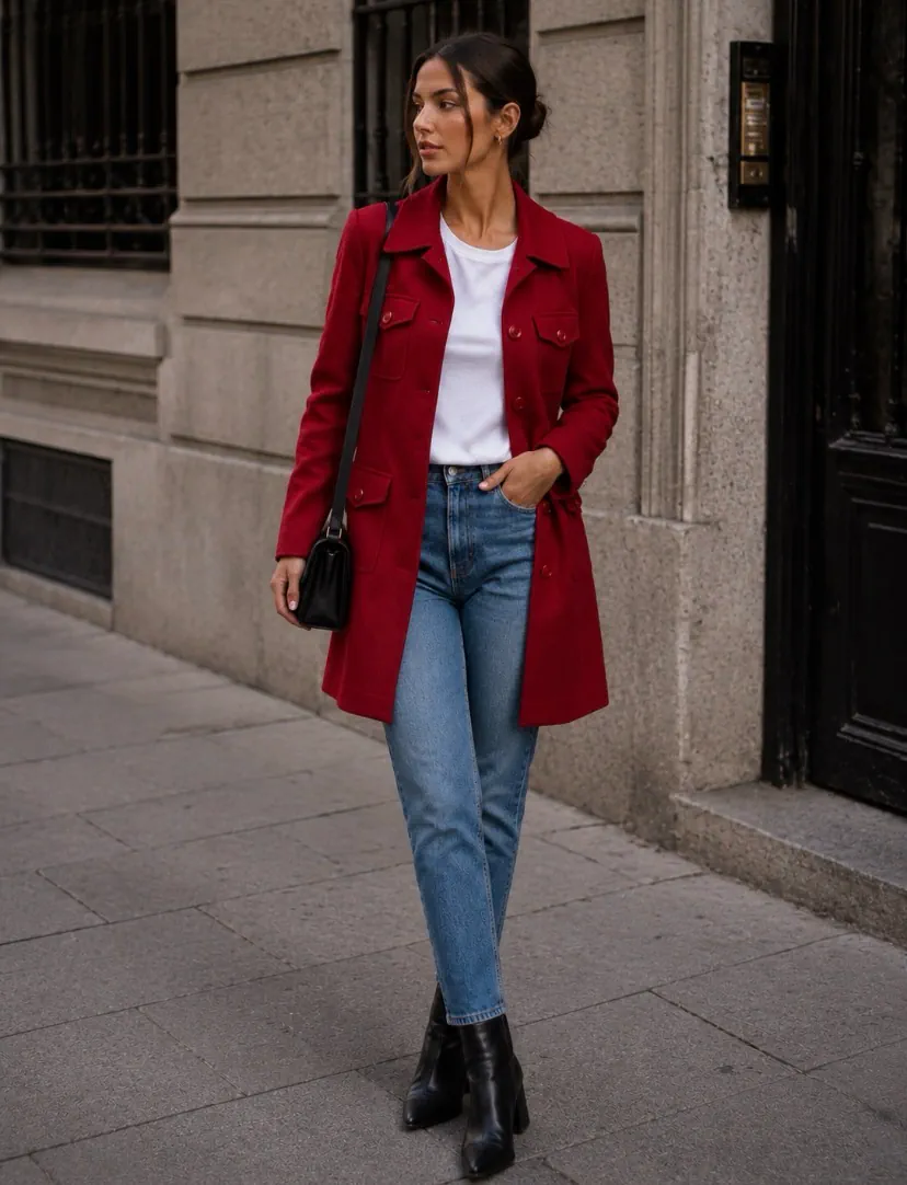 Tapado Maria Vazquez · Talle S