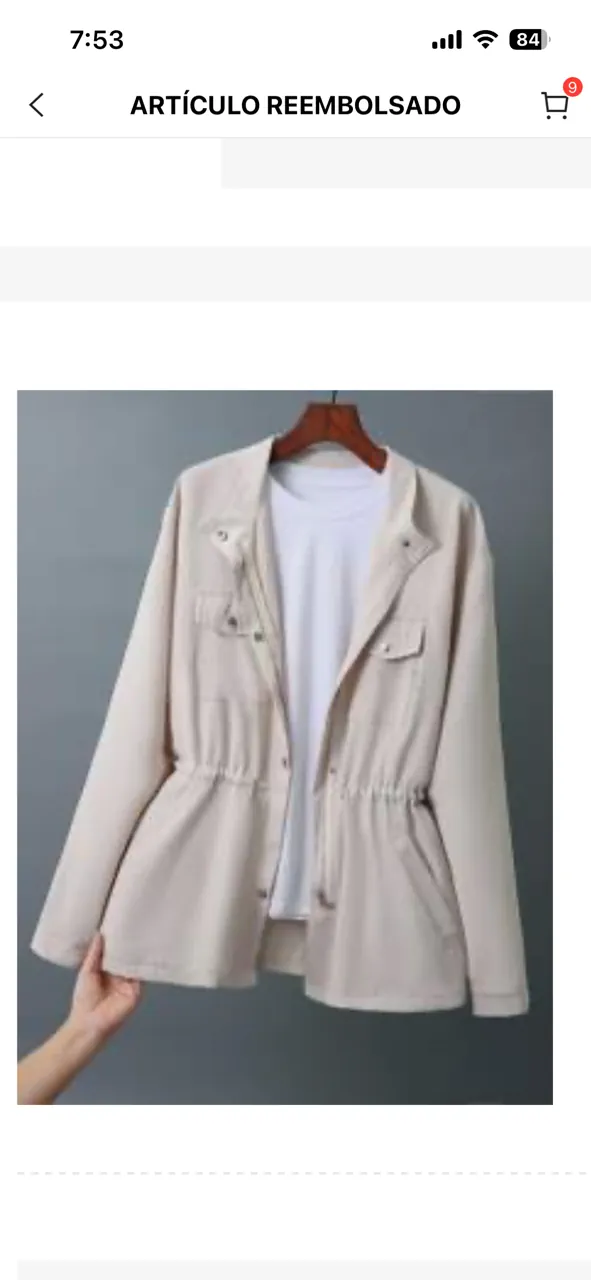 Campera Shein Curve - imagen 1