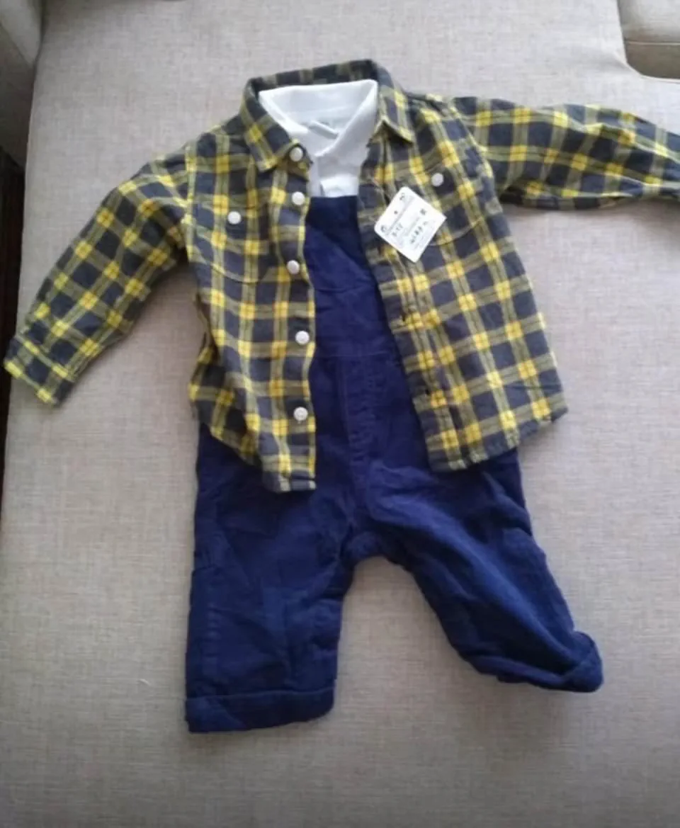 Jardinero largo Zara · Talle 3-6 meses / 62 cm