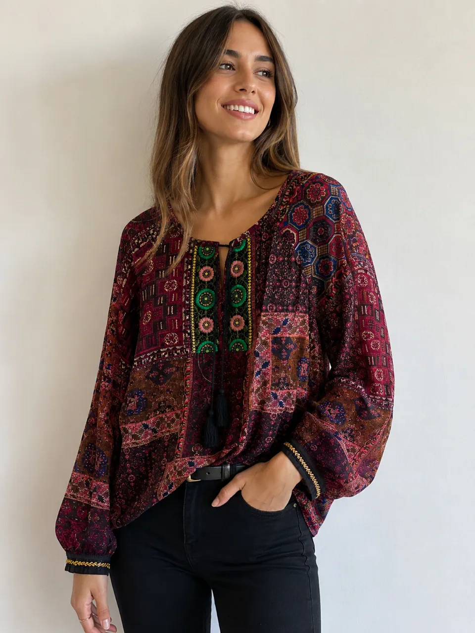 Blusa Lauren · Talle XL