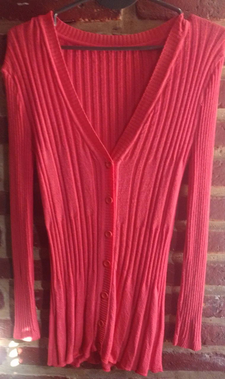 Cardigan Rosado - imagen 1