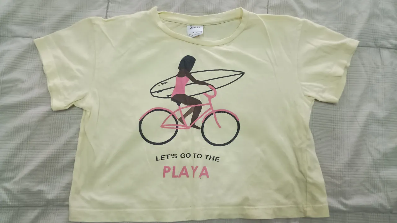 Remera Zara · Talle 8 años / 128 cm