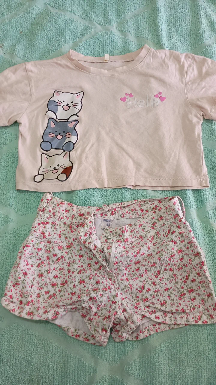 Short de jean Sin marca · Talle 11 años / 146 cm