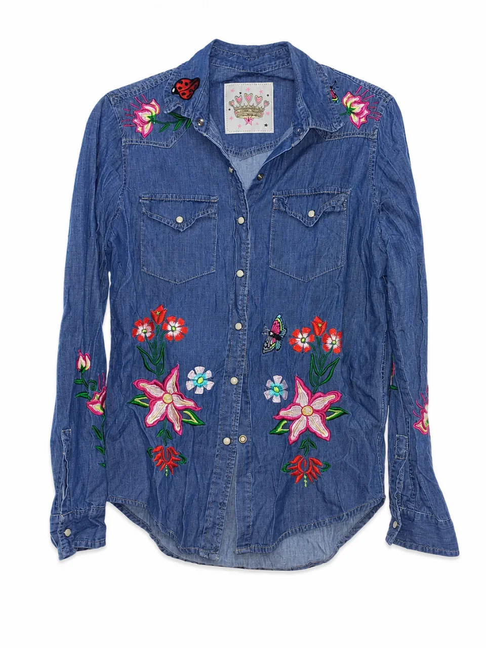 Camisa Agustina saquer · Talle M