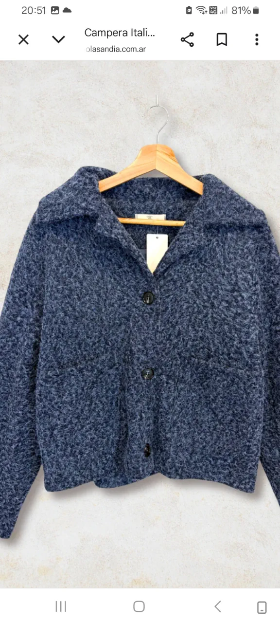 Campera Italia - imagen 1