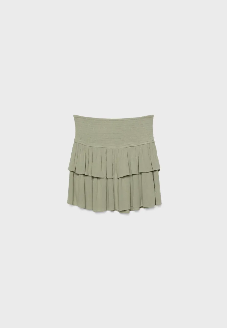 Minifalda Stradivarius · Talle L